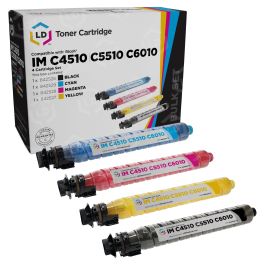 Compatible Ricoh IM C4510 / C5510 / C6010 Toner Cartridge 4-Pack