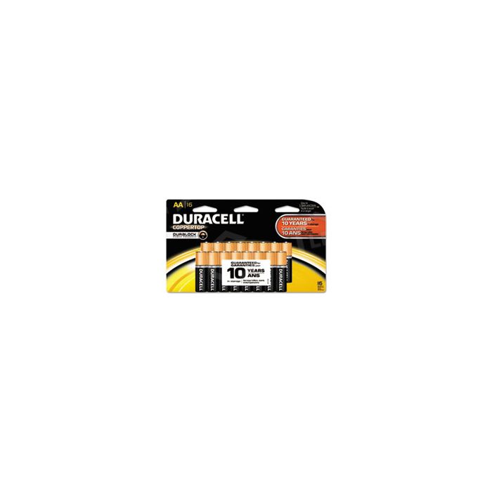 Duracell Coppertop Batteries, Alkaline, AA, 1,5 V, 16 Ct - Foto 10