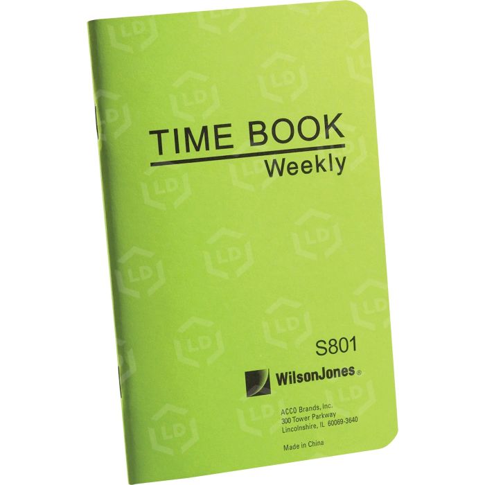 Foreman's Pocket Size Time Book - LD Products