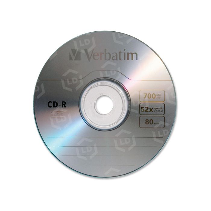 CD-R 80MIN 700MB 52x 100pk Spindle - LD Products