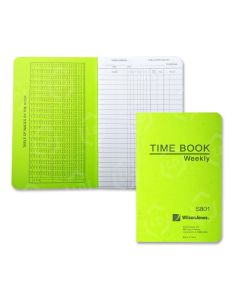 Wilson Jones Foreman's Pocket Size Time Book