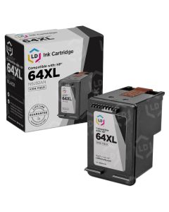 Remanufactured HP 64XL (N9J92AN) High Yield Black Ink Cartridge