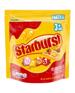 Starburst Original Candy with Resealable Zipper, 50 oz.