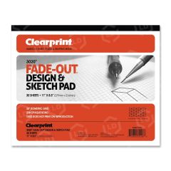 Chartpak Isometric Grid Paper - 30 Sheet - 20.00 lb - Grid - 8.50" x 11"