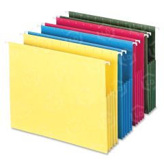 Smead Flex-I-Vision Colored Hanging Pocket - 4 per pack