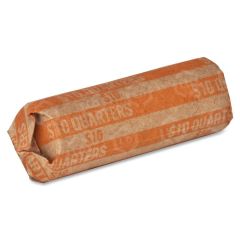 Sparco Flat $10.00 Quarters Coin Wrapper - 1000 per box