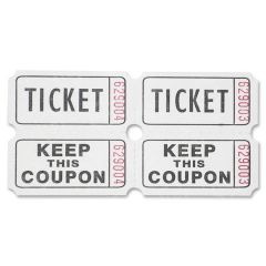 Sparco Admit One Double Roll Ticket - 2000 per roll