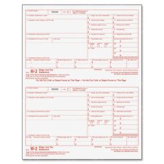 Tops Laser W-2 Form - 50 per pack