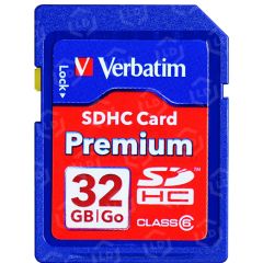 Verbatim Premium 32 GB Secure Digital High Capacity (SDHC)