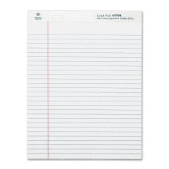 Business Source Legal Ruled Pad - Legal/Wide Ruled