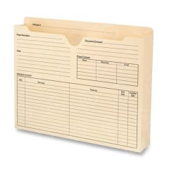 Smead Expanding Project Jacket - 50 per box