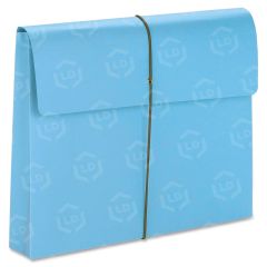 Smead Expanding School Wallet - 11 pt. - Blue