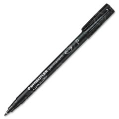 Staedtler Lumocolor Fine Point Permanent Marker - 10 per box