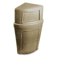 Continental Corner Round Receptacle