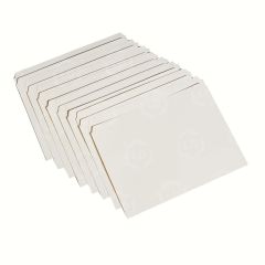 Manila File Folder Letter - 8.5" x 11" - 0.75" Expansion - 100 / Pack - Manila