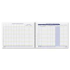 Adams Check Payment & Deposit Register - 96 Sheets - 8.50" x 11"  - White