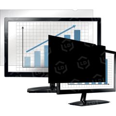 Fellowes Laptop/Flat Panel Privacy Filter - 22.0" Wide Black