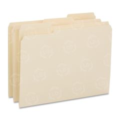 Business Source Top Tab File Folder - 50 per box Letter - 8.50" x 11" - Manila