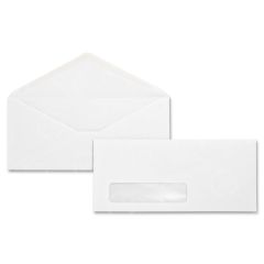 Business Source No. 10 Window Business Envelope - 500 per box