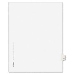 Avery Individually Numbered Avery-Style Dividers - 25 per pack