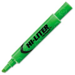 Avery Hi-Liter Desk Style Fluorescent Green Highlighter - 12 Pack