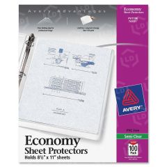 Avery Economy Weight Sheet Protector - 100 per box