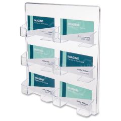 Deflect-o Wall Mount Business Card Holder