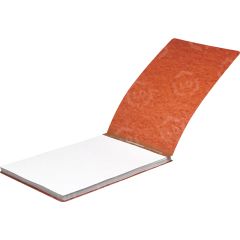 Acco Pressboard Report Cover With Spring Style Fastener Letter - 8.5" x 11" - Earth Red