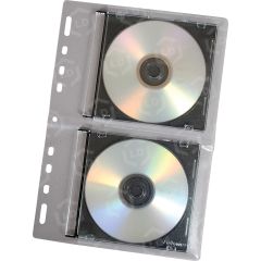 Fellowes CD Binder Sheet - 10 pack - 10 per pack