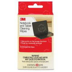3M Notebook Screen Cleaning Wipes - 24 per pack