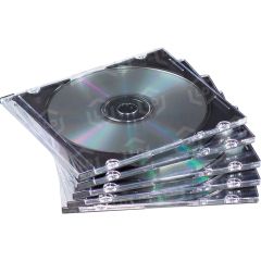 Fellowes NEATO Slim Jewel Cases - 100 pack - 100 per pack