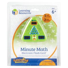 Learning Resources Minute Math Electronic Flash Card