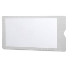 Oxford Heavy-Duty Vinyl Utility Jackets - 50 per box Document - 9" - Vinyl - 50/Box - Clear