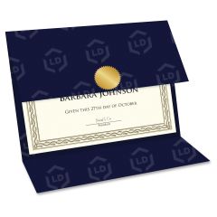Double-fold Certificate Holder