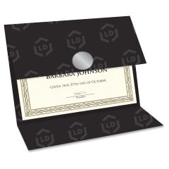 Double-fold Certificate Holder