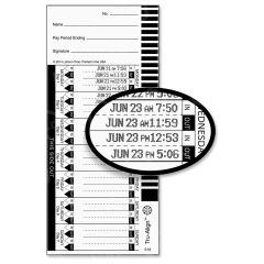 E16 Tru-Align Time Cards
