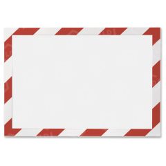 Durable Twin-color Border Self-adhs Security Frame - PK per pack