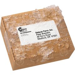 Avery WeatherProof Mailing Labels with TrueBlock Technology - BX per box