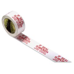 Highland Preprinted Message Seal Broken Tape - 1 per roll