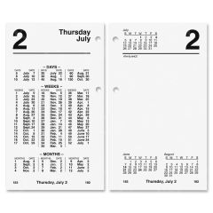At-A-Glance Financial Loose-Leaf Desk Calendar Refill