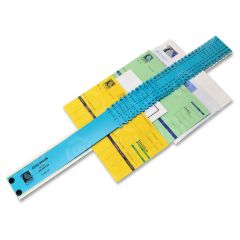 C-line All-Purpose Sorter 2.5" x 23.5" - Plastic - Blue