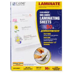 C-Line Cleer Adheer Antimicrobial - 50 per box