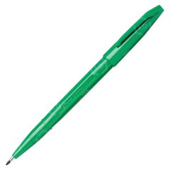 Pentel Sign Pen Porous Point Point, Green - 12 Pack