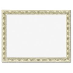 Geographics Gold Foil Stamped Flourish Design Award Certificate - 12 per pack