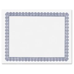 Geographics Conventional Blue Certificate - 50 per pack