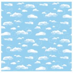 Pacon Cloud Design Fadeless Paper Roll - 1 per roll