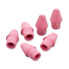 Paper Mate Arrowhead Pencil Cap Eraser - 144 per box
