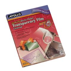 Apollo Transparency Film - 50 per box