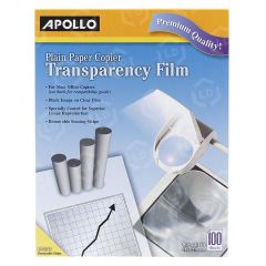 Apollo Transparency Film - 100 per box