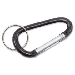 Advantus Split Key Ring Carabiner Key Ring - 10 Per Pack